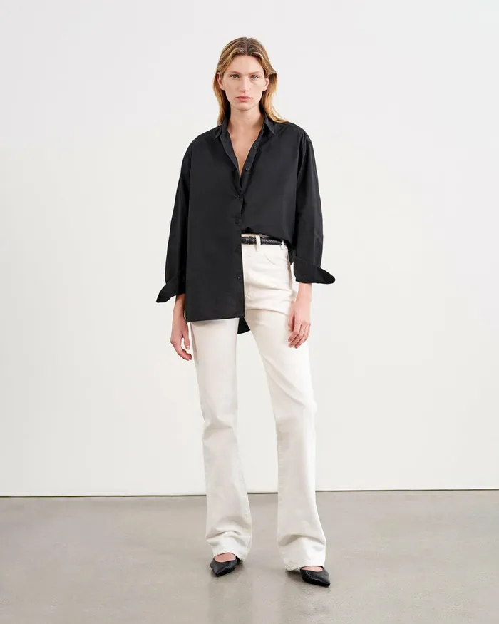 Women Denim Nili Lotan JOAN JEAN Cream