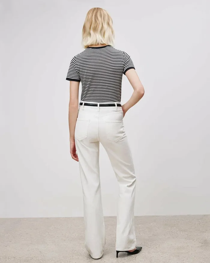 Women Denim Nili Lotan JOAN JEAN Cream