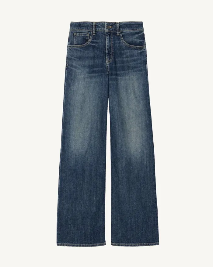 Women Denim Nili Lotan MARLENE JEAN Classic Wash