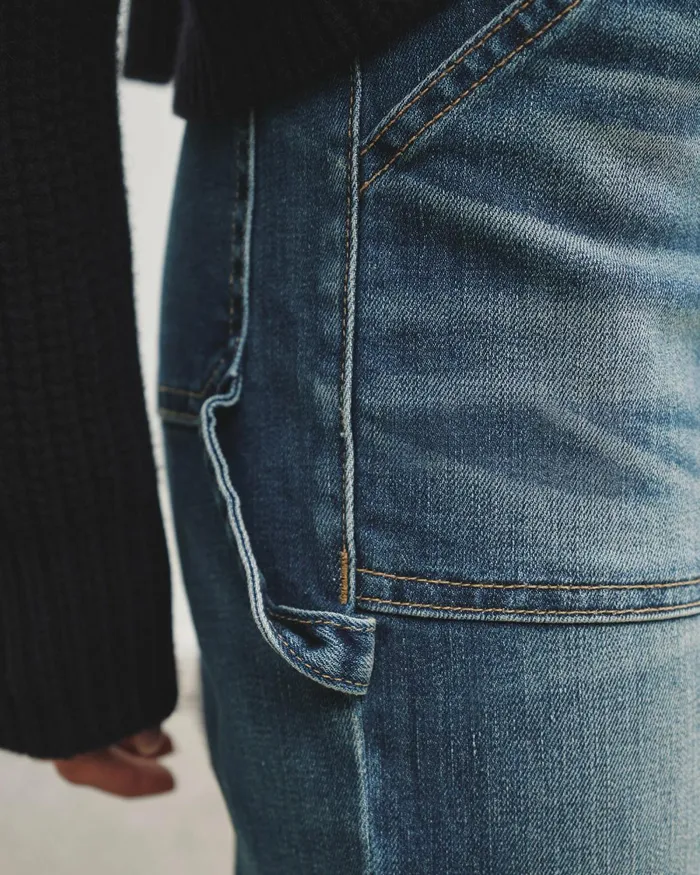 Women Denim Nili Lotan QUENTIN JEAN Classic Wash
