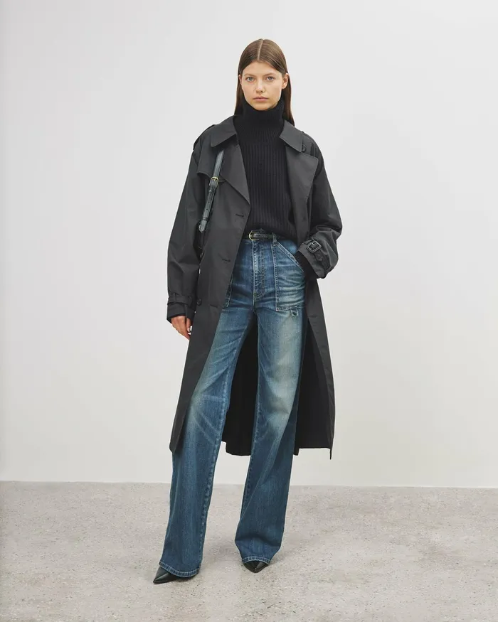 Women Denim Nili Lotan QUENTIN JEAN Classic Wash