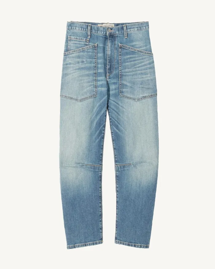 Women Denim Nili Lotan SHON JEAN Classic Wash