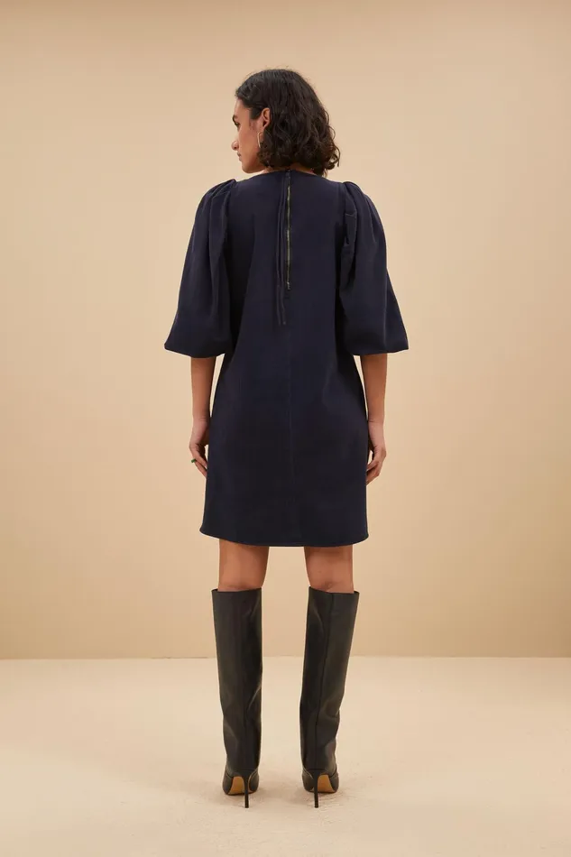 Women Dresses Bybar Zasu Twill Dress Graphite