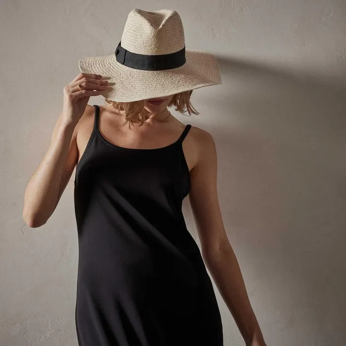 Women DressesJumpsuits James Perse Matte Jersey Tank Dress Black