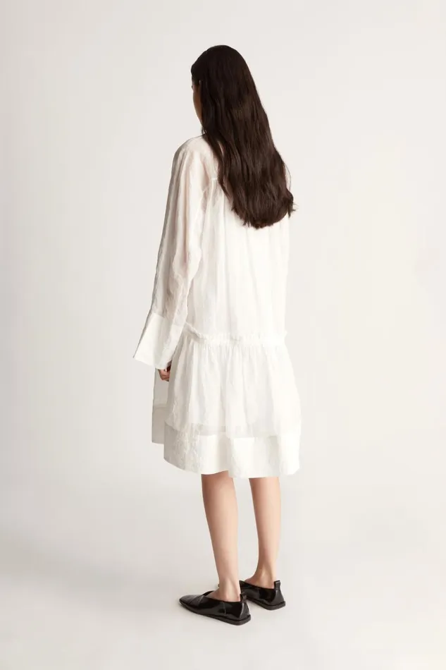 Women Dresses Lee Mathews Theresa Dress White