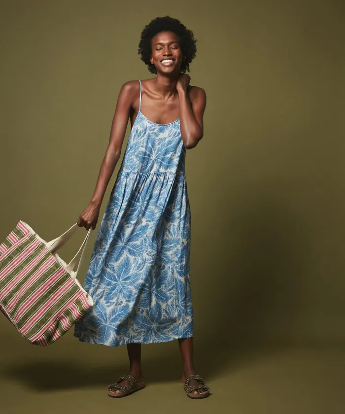 Women Hartford Dresses Palm Print Rovita Dress