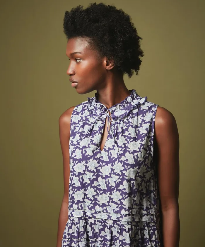Women Hartford Dresses Randa Long Dress With Flowers