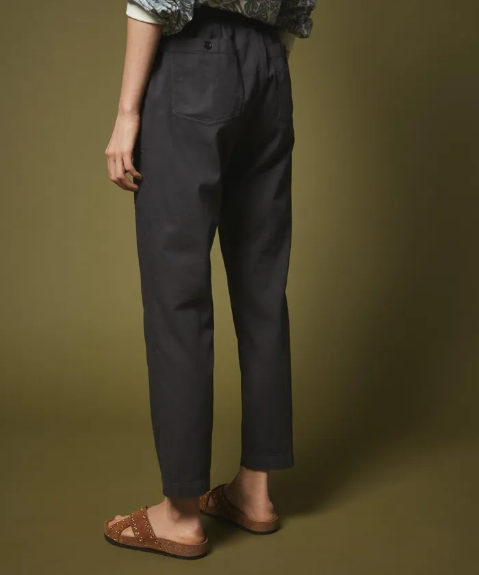 Women Hartford Pants Philemon Graphite Cotton Drill Pants