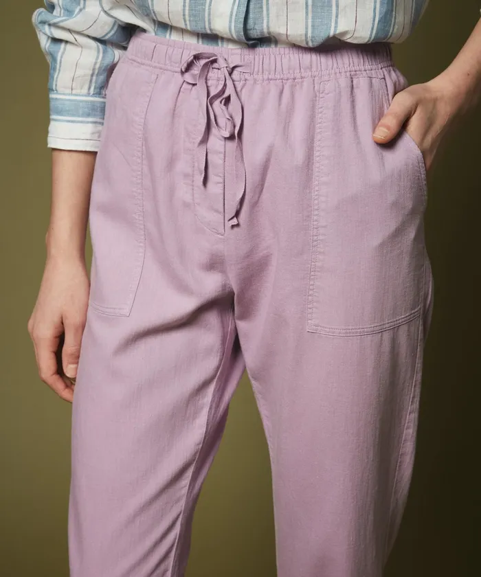 Women Hartford Pants Philemon Orchid Cotton Drill Pants