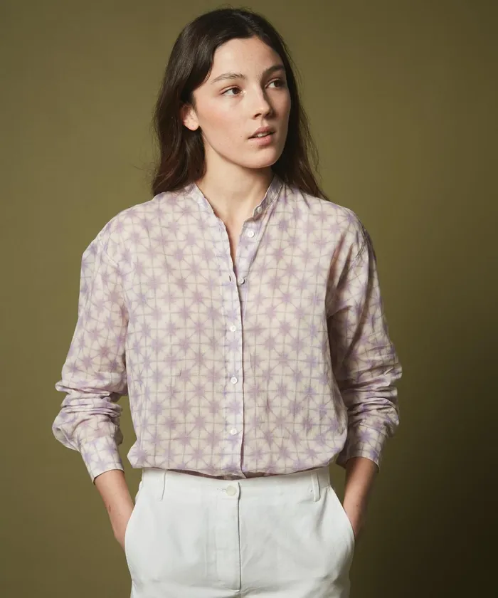 Women Hartford Shirts and Tops Orchid TieandDye Cristal Shirt