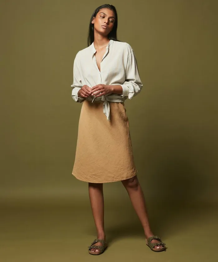 Women Hartford Skirts and Shorts Dune Linen Judith Skirt