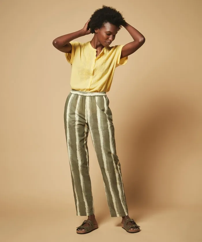 Women Hartford TShirts Double Fabric Lemon Tejjy Shirt