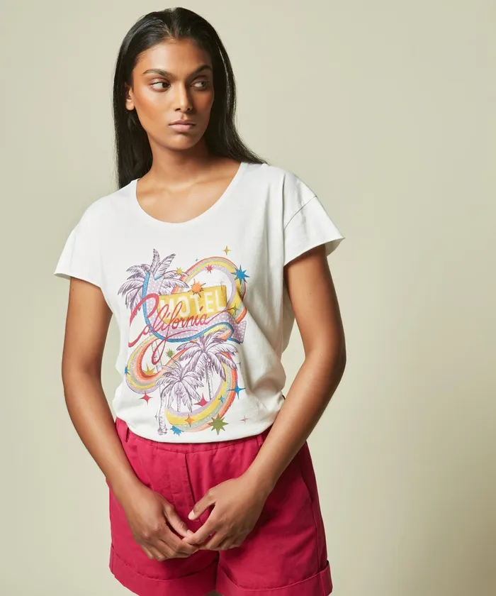 Women Hartford TShirts Motel California Temim TeeShirt