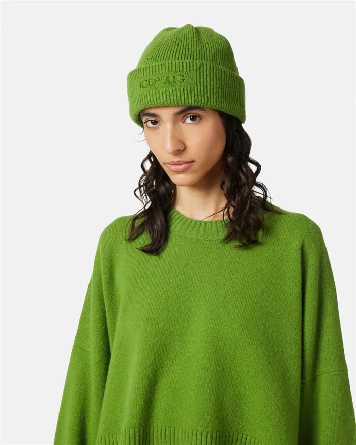 Women Hats And Scarves Iceberg Technical Wool Blend Hat Women Hats And Scarves Iceberg Technical Wool Blend Hat