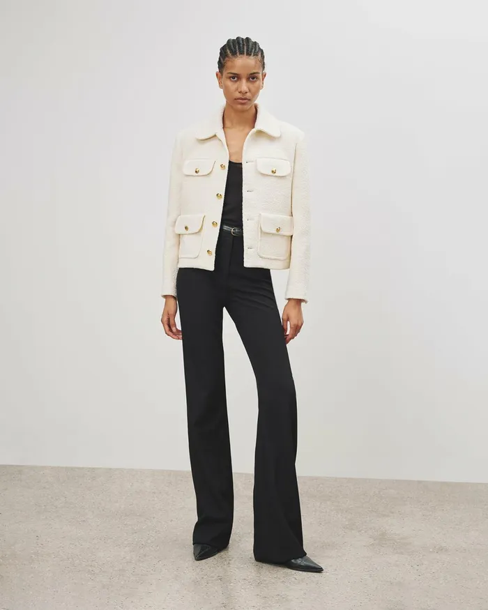 Women Jackets and Blazers Nili Lotan PALOMA JACKET Black