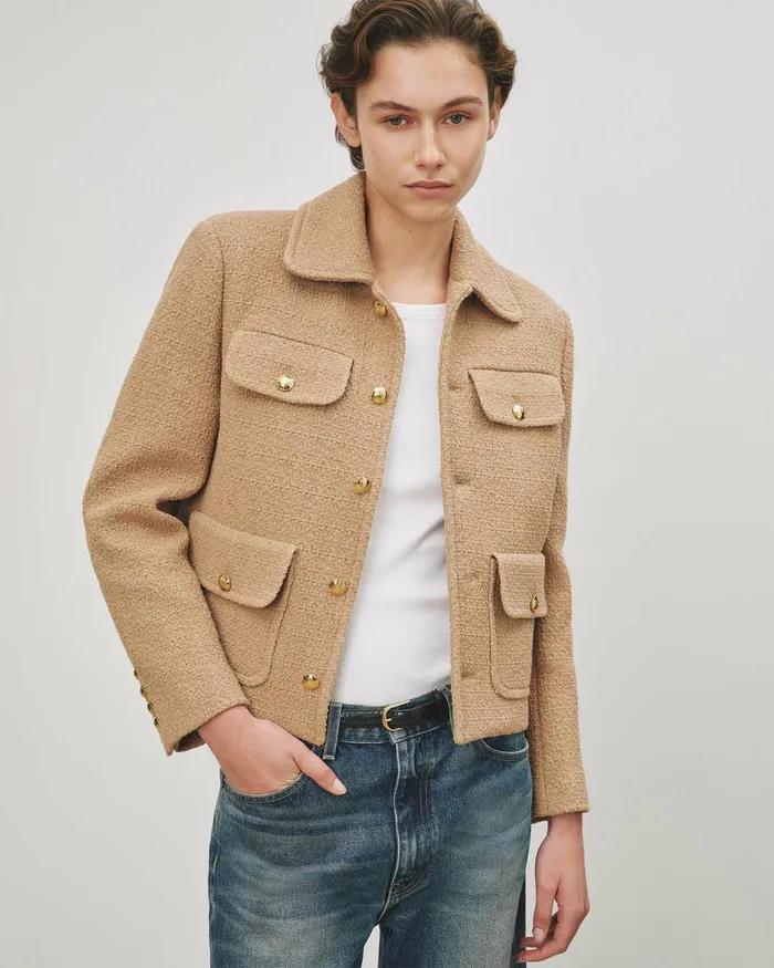 Women Jackets and Blazers Nili Lotan PALOMA JACKET Black
