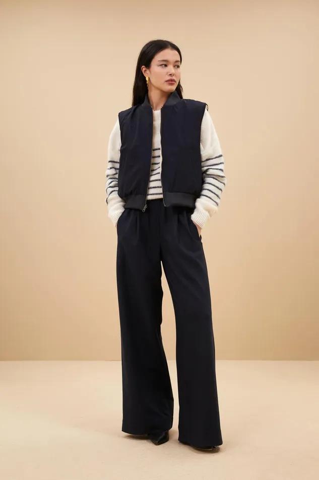 Women Jackets Bybar Aleksi Sleeveless Jacket Midnight