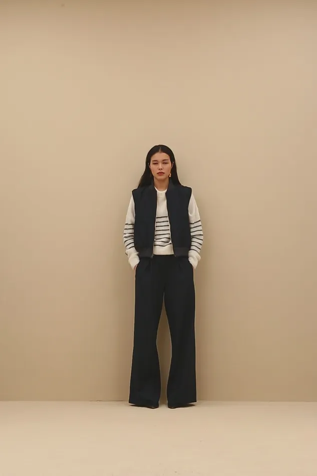 Women Jackets Bybar Aleksi Sleeveless Jacket Midnight