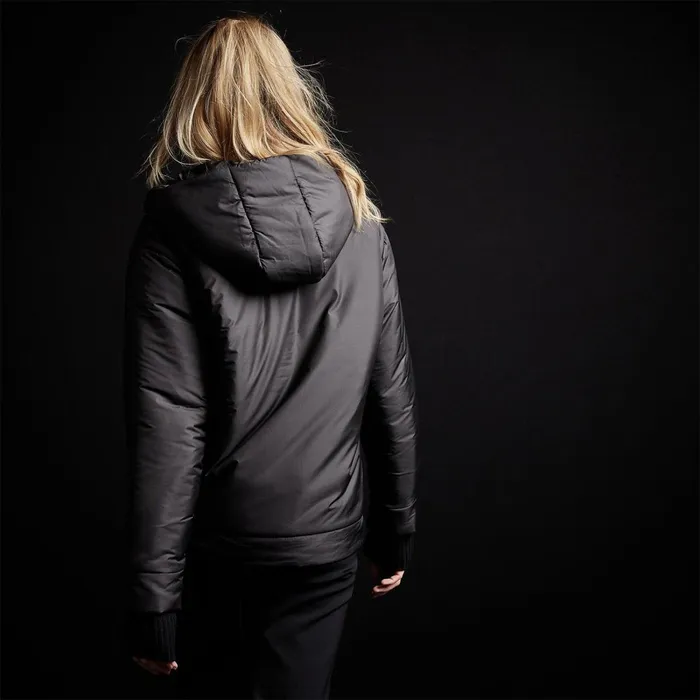 Women JacketsOuterwear James Perse Hooded Puffer Black
