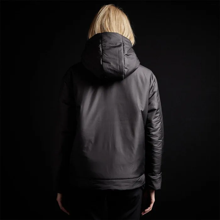 Women JacketsOuterwear James Perse Hooded Puffer Black