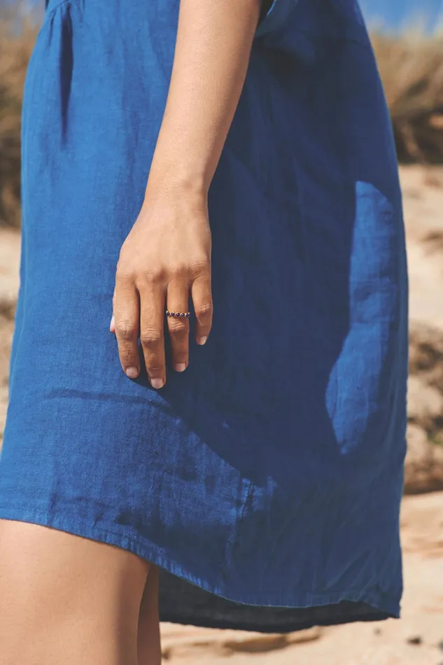Women Jewellery Bybar Noah Ring Blue