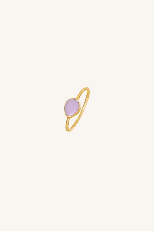 Women Jewellery Bybar PD MINIMAL RING Old Pink Women Jewellery Bybar PD MINIMAL RING Old Pink