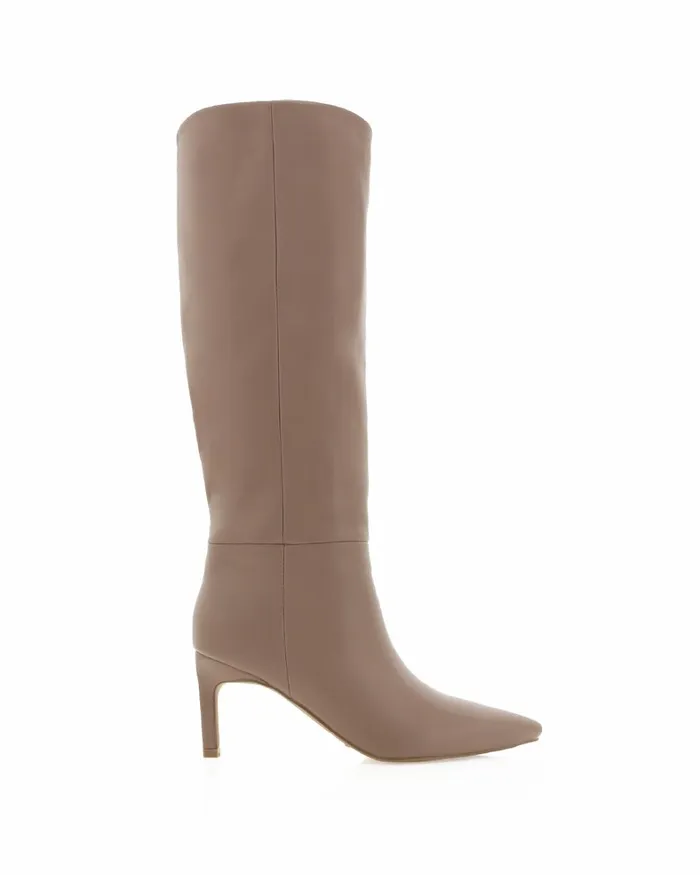 Women Knee High Boots Billini HARLEN 8211 ECRU