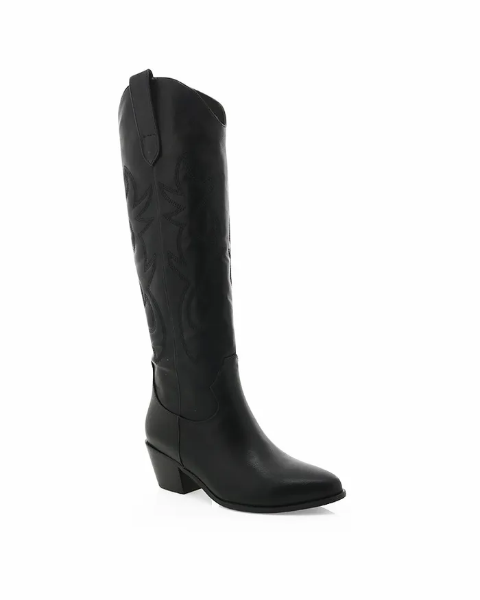 Women Knee High Boots Billini URSON 8211 BLACK