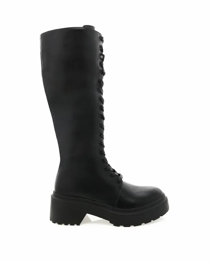 Women Knee High Boots Billini XARLI 8211 BLACK