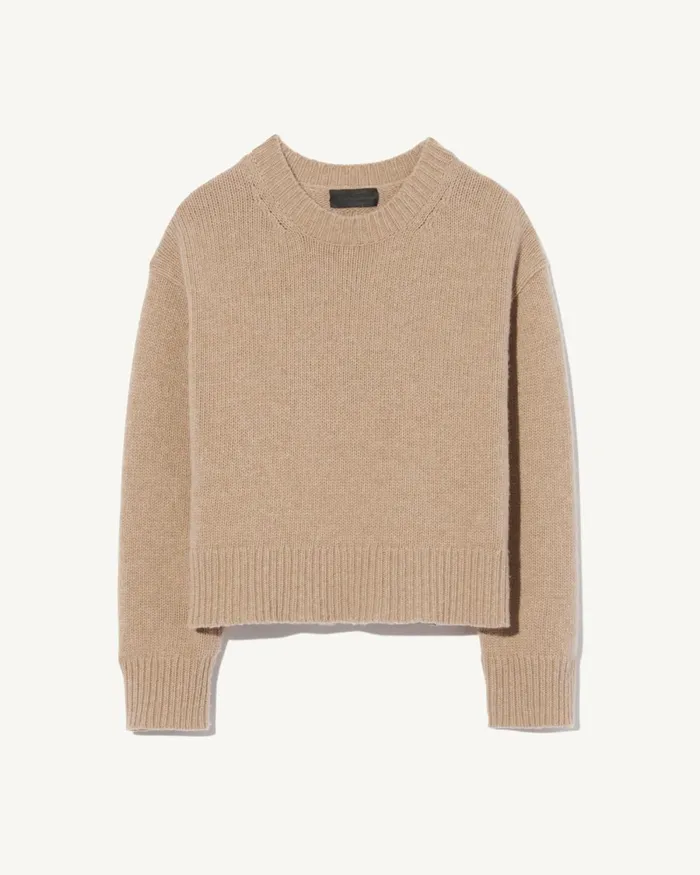 Women Knits and Sweaters Nili Lotan HAISLEY SWEATER Dark Pine