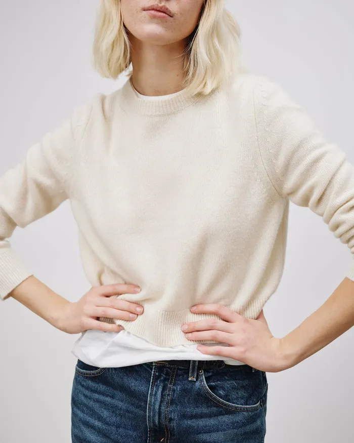 Women Knits and Sweaters Nili Lotan VENUS SWEATER Dark Navy