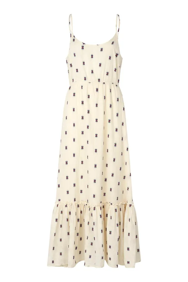 Women Lollys Laundry Dresses UnoLL Maxi Dress SL Creme