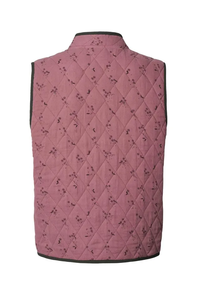 Women Lollys Laundry Jackets and Coats Cairo Vest Dark Lavender