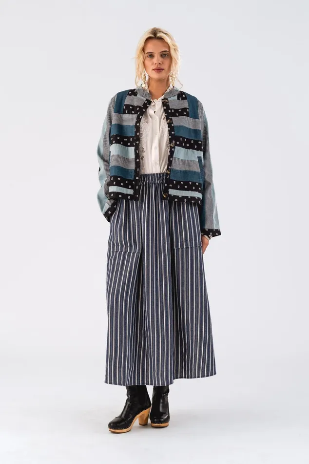 Women Lollys Laundry Jackets and Coats EmiliaLL Short Jacket LS Blue