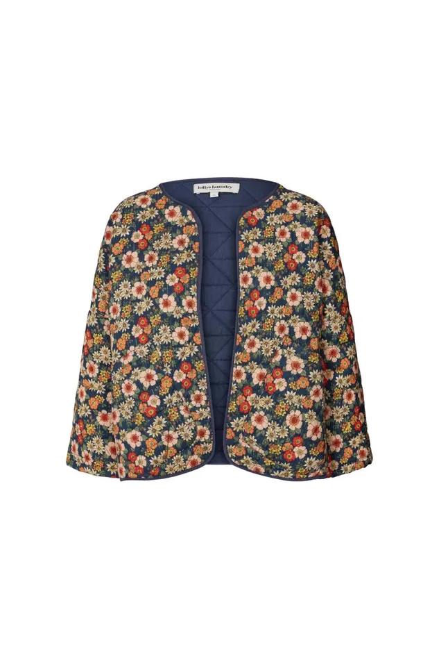 Women Lollys Laundry Jackets and Coats Freya Jacket Flower Print