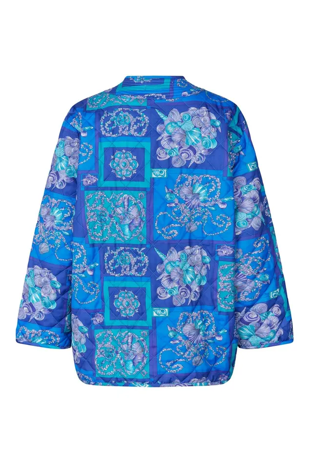 Women Lollys Laundry Jackets and Coats LilyLL Quilted Jacket LS Blue