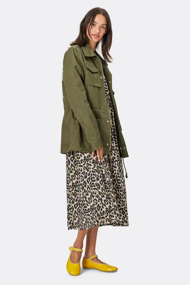 Women Lollys Laundry Jackets and Coats Missu Jacket Army