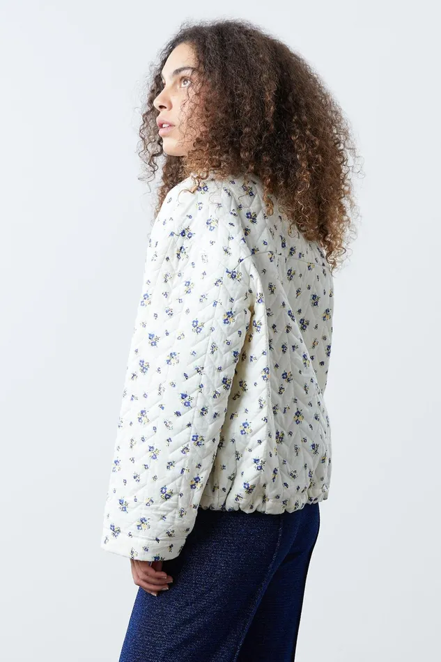 Women Lollys Laundry Jackets and Coats Phoenix Bomber Jacket Flower Print