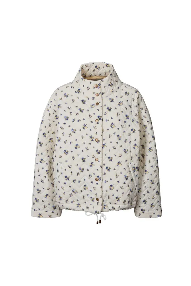 Women Lollys Laundry Jackets and Coats Phoenix Bomber Jacket Flower Print