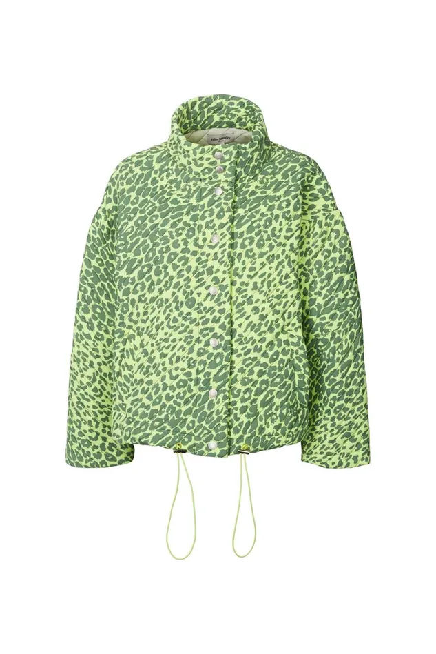 Women Lollys Laundry Jackets and Coats Phoenix Bomber Jacket Neon Yellow