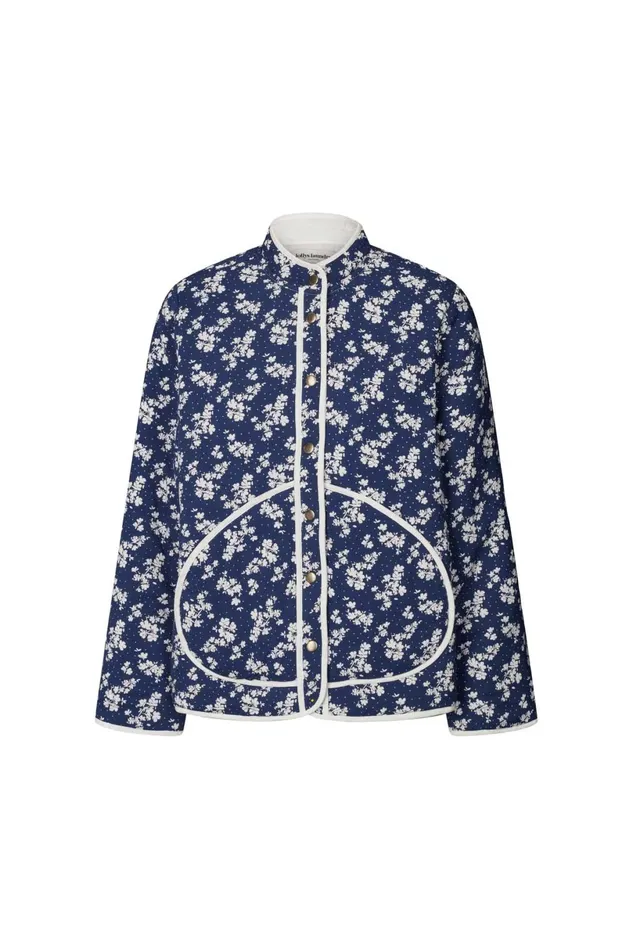 Women Lollys Laundry Jackets and Coats Rome Jacket Dark Blue