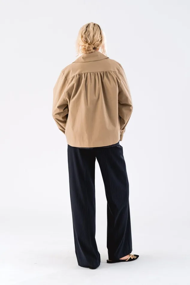 Women Lollys Laundry Jackets and Coats Viola Jacket Ecru