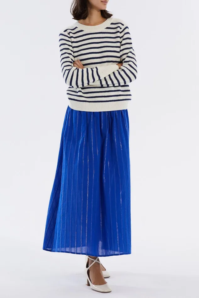 Women Lollys Laundry Knitwear Dane Jumper Dark Blue