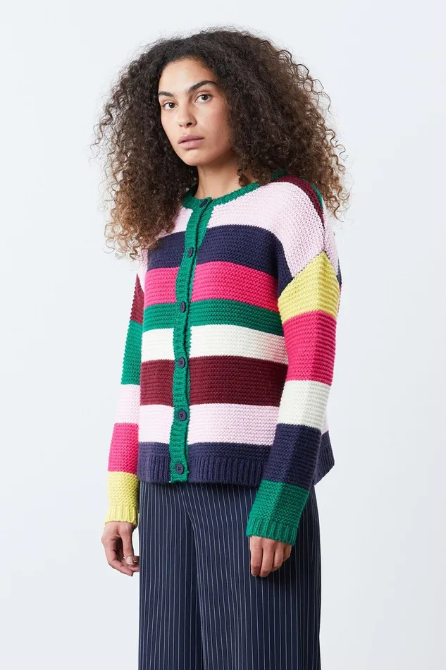 Women Lollys Laundry Knitwear Dasy Cardigan Multi