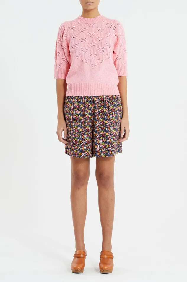 Women Lollys Laundry Knitwear Mala Blouse Pink