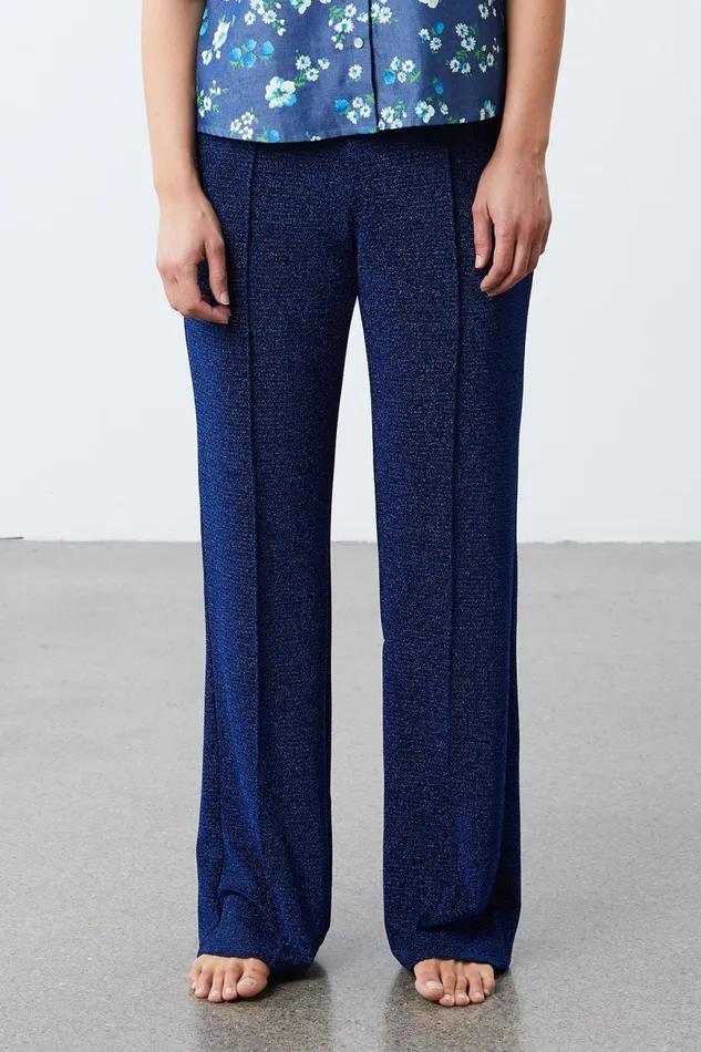 Women Lollys Laundry Pants Shorts Chile Pants Dark Blue