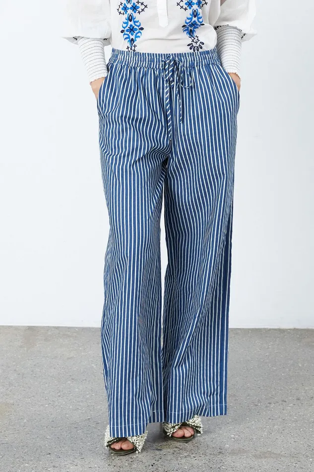 Women Lollys Laundry Pants Shorts Liam Pants Stripe