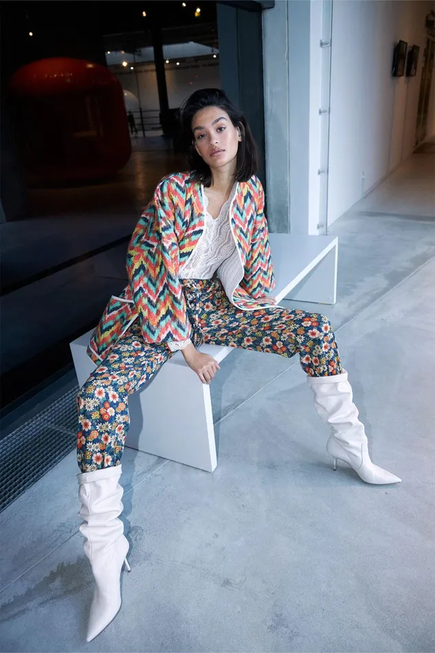 Women Lollys Laundry Pants Shorts Mona Pants Flower Print