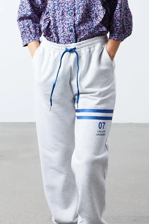 Women Lollys Laundry Pants Shorts Mona Pants Light Grey Melange