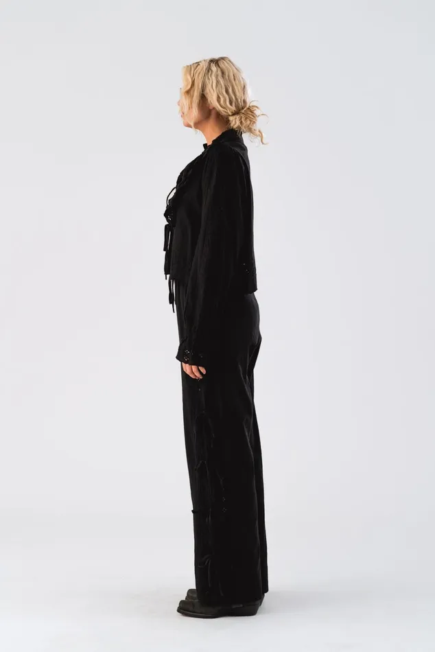 Women Lollys Laundry Pants Shorts RitaLL Pants Black